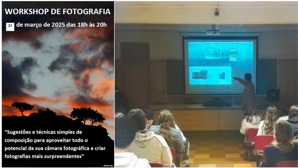 Workshop de fotografia para Pais e Encarregados de Educação