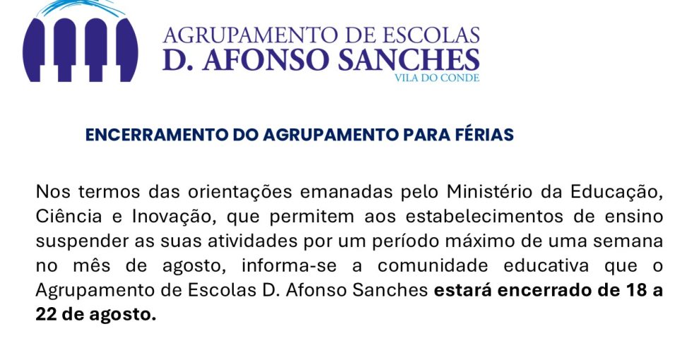 encerramento AEDAS